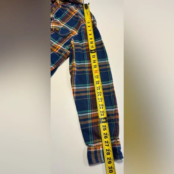 Patagonia Fjord Long Sleeve Shirt Men Flannel Size Med Multicolor Plaid EUC - Picture 9 of 9